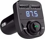 Bluetooth Araç Kiti Fm Transmitter Micro Sd Usb Girişli Çakmaklık