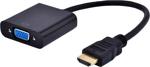 Blueway Projeksiyon Uyumlu Hdmi To Vga Kablo Çevirici Dönüştürücü