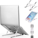 Blupple Bilgisayar Laptop Standı Macbook Notebook Stant Katlanabilir Ayarlanabilir Metal Stand