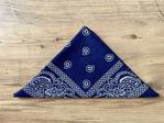 Bobigo Unisex Lacivert Etnik Desenli Bandana