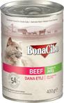 BonaCibo Jöleli Dana Etli 400 gr Yetişkin Kedi Konservesi