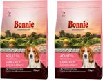 Bonnie Kuzu Etli Ve Pirinçli Yetişkin Köpek Maması 2.5 Kg X 2