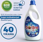 Borline Bor Line Jel Matik Sıvı Deterjan Tüm Renkler 40 Yıkama 1750 Ml