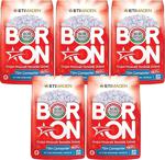 Boron 4 kg 5'li Paket Beyazlar için Toz Çamaşır Deterjanı