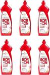 Boron 650 Ml 6'Lı Sıvı Bulaşık Deterjanı