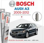 Bosch Aeroeco Audi A3 2005 - 2012 Ön Muz Silecek Takımı