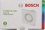 Bosch Banyo Havalandırma Fanı 1300 Serisi (100 Mm)