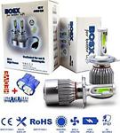 Bosx Iceblue Buz Mavi Led Xenon Far Ampulü 4400Lm 10000K H4