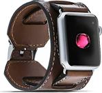 Bouletta Apple Watch Deri Kordon 38-40mm Cuff Taba