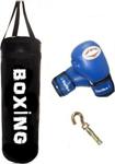 Boxi̇ng 120X32Cm Kum Torbası Dolu Boks Eldiveni Hediye