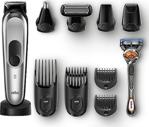 Braun MGK7020 + Gillette Fusion5 ProGlide 10'u 1 Arada Erkek Bakım Seti