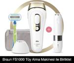 Braun Silk Expert Pl5129 Yeni Nesil Ipl 400.000 Atımlı + Braun Fs 1000 Mini Düzeltici