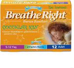 Breathe Right Çocuklar İçin 5-12 Yaş 12'li Burun Bandı