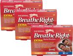 Breathe Right Extra 10'Lu 3 Paket Burun Bandı