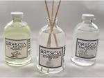 Brescia 3 Adet 110Ml Bambu Çubuklu Beyaz Sabun-Hanımeli-Beyazçiçek Banyo Ofis Oda Kokusu 3X110