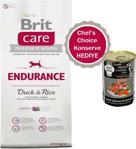 Brit Care Endurance Hareketli Köpekler için Ördekli Pirinçli 3 kg Yetişkin Köpek Maması