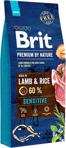 Brit Premium Adult Lamb Rice Kuzu Etli 15 kg Yetişkin Köpek Maması