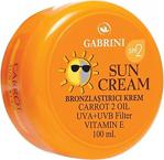 Bronzlaştırıcı Havuç Güneş Kremi Spf 2 Gabrini