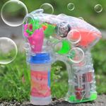 BUBBLE GUN - LED IŞIKLI BALONCUK TABANCASI + 2 ADET KÖPÜK