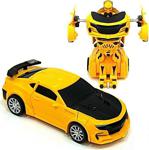 Bumblebee Transformers Oyuncak Robota Dönüşebilen Çek Bırak Araba