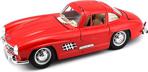 Burago Mercedes-Benz 300 Sl 1954 Model Klasik Araba 1/24 Ölçek - Kırmızı