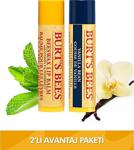 Burts Bees Beeswax + Vanilya Aromalı Dudak Bakım Kremi Avantaj Seti