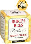 Burt'S Bees Radiance Night Cream 55 Gr Arı Sütü İçeren Ve Cilde Aydınlık Veren Gece Kremi