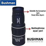 Bushman Bn1 20X52 Tek Gözlü Çift Odak Ayarlı Dürbün