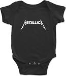 Butadigi Metallica Bebek Body Bebek Zıbın Bebek Tulumu