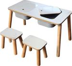 Buyaa Masa Aktivite Ders Masa Sandalye Seti Çocuk Çalışma Masası Yaz Sil Yüzey