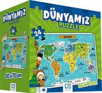 Ca Games Dünyamız Yer Puzzle 24 Parça 5025