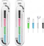 Cable Usb- Şarj Kablosu Koruyucu 4 Renk Süper Koruma