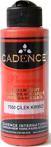 Cadence Akrilik Boya 7550-Çilek Kırmızı 120Ml