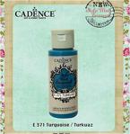 Cadence Style Matt Enamel Cam & Porselen Boyası 59 Ml. Turkuaz