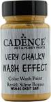 Cadence Very Chalky Wash Effect Slime Boyası 90 Ml 3 Oksit Sarı