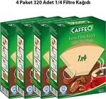 Caffeo 1X4 4 Numara 80'Li 4 Adet Filtre Kahve Kağıdı