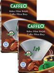 Caffeo Kahve Filtre Kağıdı 1X4 4 Numara 40'Lı Paket X 2 Adet