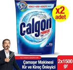 Calgon 1500 gr 2'li Paket Toz Kireç Önleyici