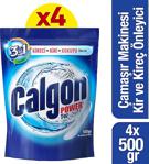 Calgon Toz 500 Gr 4'Lü Paket Kireç Önleyici