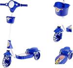 Çalış Toys Çocuk 3 Tekerlekli Frenli Scooter - Mavi