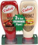 Calve Calve Acılı Ketçap Mayonez 2'Li Set 400+350 Gr - Adet 1