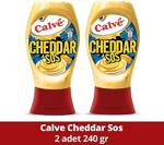 Calve Cheddar Sos 240 Gr X 2 Adet