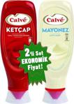 Calve Ketçap Mayonez Seti Tatlı 1440 Ml