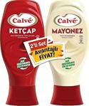 Calve Ketçap+Mayonez Orta Set, 750G