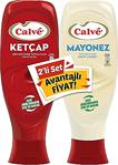 Calve Ketçap+Yağı Azaltılmış Mayonez 2'Li Set 1140G