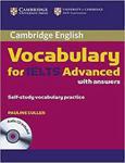 Cambro Cambridge Vocabulary For Ielts Advanced With Answers And Audio Cd