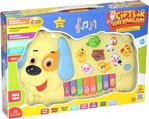 Can Ali Toys Işıklı Müzikli Köpek Görünümlü Piyano