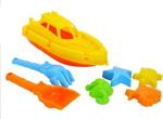 Can Oyuncak Renkli Gemi Seti Kum Kalıpları 7 Parça Set