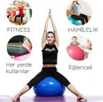 Can Sport Pilates Topu - Pompa Hediyeli 65 Cm