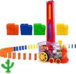 Can Toys Pilli Dominolu Tren Kutulu 80 Parça Domino Taşı Dizen